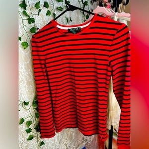 RALPH LAUREN Women’s Striped Long Sleeve